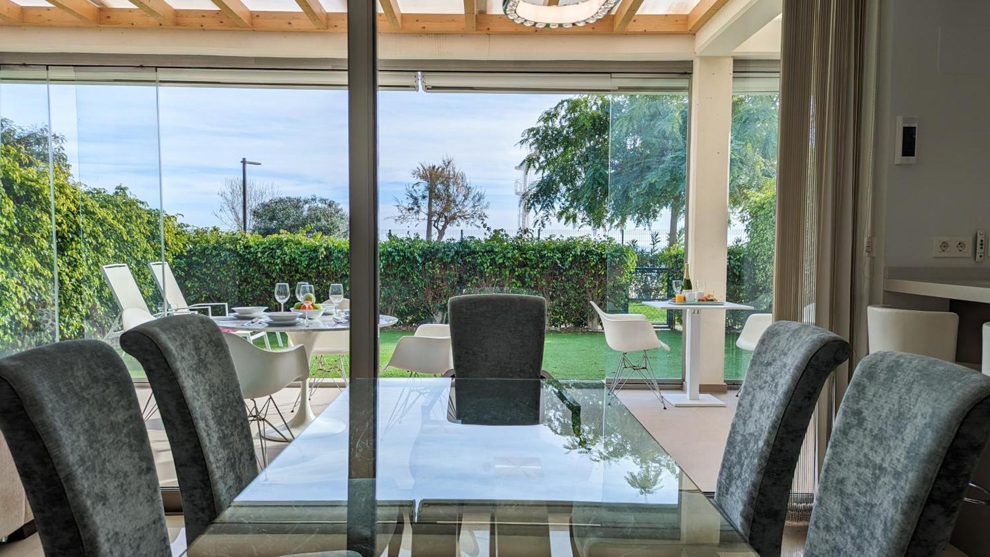 Paradise Beachfront Luxury Villa Villajoyosa Buitenkant foto